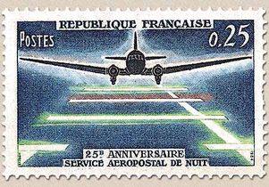 25E ANNIVERSAIRE SERVICE AÉROPOSTAL DE NUIT
