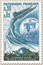 50e ANNIVERSAIRE DE LA VICTOIRE DE VERDUN 1916-1966