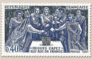 HUGUES CAPET ÉLU ROI DE FRANCE