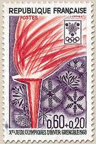 Xes JEUX OLYMPIQUES D'HIVER GRENOBLE 1968
