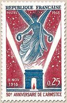 11 NOV. 1918 50e ANNIVERSAIRE DE L'ARMISTICE
