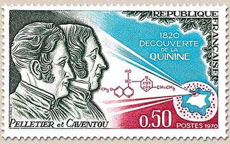 PELLETIER et CAVENTOU 1820 DÉCOUVERTE DE LA QUININE