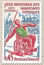 JEUX MONDIAUX DES HANDICAPÉS PHYSIQUES 1970 ST-ETIENNE