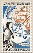 DÉCOUVERTE DES ÎLES CROZET ET KERGUELEN 1772 - ANTARCTIQUE
