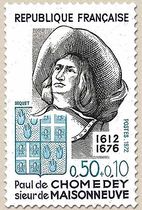Paul de CHOMEDEY sieur de MAISONNEUVE 1612-1676