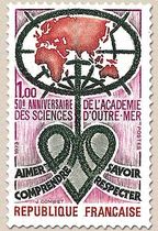 50e ANNIVERSAIRE DE L'ACADÉMIE DES SCIENCES D'OUTRE-MER AIMER COMPREND