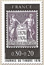 JOURNÉE DU TIMBRE 1976 1876-1976