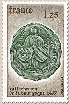 rattachement de la bourgogne 1477