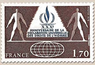 XXXe ANNIVERSAIRE DE LA DÉCLARATION UNIVERSELLE DES DROITS DE L'HOMME