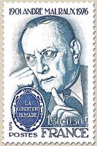 ANDRÉ MALRAUX 1901-1976 LA CONDITION HUMAINE