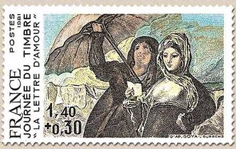JOURNÉE DU TIMBRE LA LETTRE D'AMOUR