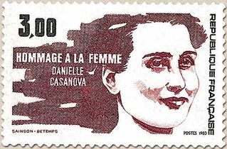 HOMMAGE A LA FEMME DANIELLE CASANOVA