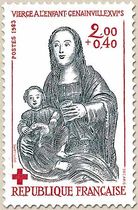 VIERGE À L'ENFANT - GENAINVILLE - XVIe S.