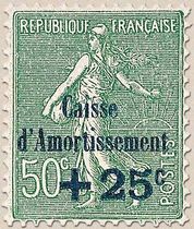 Type Semeuse lignée surchargée