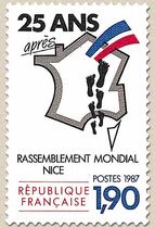 25 ANS après RASSEMBLEMENT MONDIAL NICE