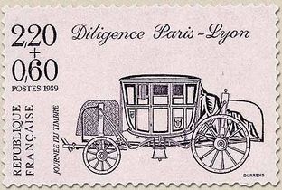 JOURNÉE DU TIMBRE Diligence Paris-Lyon