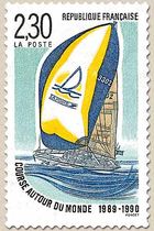 COURSE AUTOUR DU MONDE 1989-1990