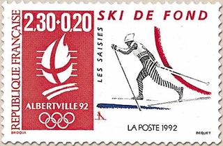 ALBERTVILLE 92 SKI DE FOND LES SAISIES