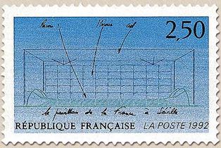 le pavillon de la France à Séville