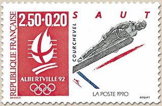 ALBERTVILLE 92. JEUX OLYMPIQUES D'HIVER, SAUT. TYP