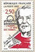Louise Weiss 1893-1983 ….L'EUROPE…………LE VOTE DES FEMMES….