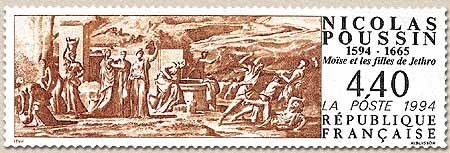 NICOLAS POUSSIN 1594-1665 Moïse et les filles de Jethro
