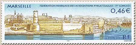 MARSEILLE FÉDÉRATION FRANÇAISE DES ASSOCIATIONS PHILATÉLIQUE - 75e CON