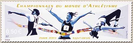 CHAMPIONNATS DU MONDE D'ATHLÉTISME PARIS 2003 SAINT-DENIS