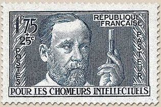 POUR LES CHÔMEURS INTELLECTUELS PASTEUR RÉPUBLIQUE FRANÇAISE