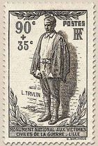 L. TRULIN MONUMENT NATIONAL AUX VICTIMES CIVILES DE LA GUERRE - LILLE
