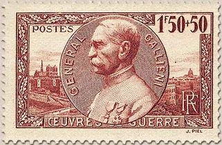 GENERAL GALLIENI ŒUVRES DE GUERRE