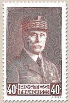 Effigie du Maréchal Pétain