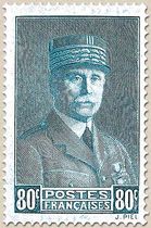 Effigie du Maréchal Pétain