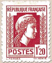 Type Marianne d'Alger