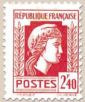 Type Marianne d'Alger