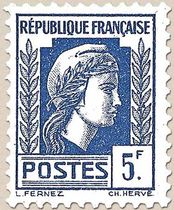 Type Marianne d'Alger