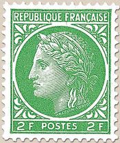 type Cérès de Mazelin