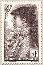 SARAH BERNHARDT 1844-1923