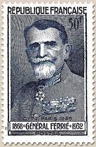 C.I.T.T PARIS 1949 GÉNÉRAL FERRIÉ 1868-1932