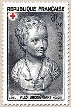 Buste d'Alex. Brongniart  de Houdon (1741-1828) 