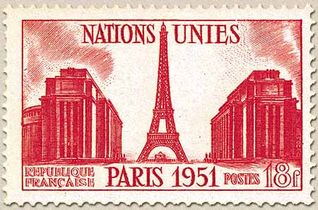 NATIONS UNIES PARIS 1951