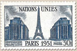 NATIONS UNIES PARIS 1951