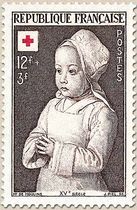 Portrait d 'enfant  d 'après le Maître de Moulins