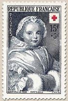 Portrait d'enfant  d 'après Quentin de La Tour