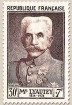MAL LYAUTEY 1854-1934 à NANCY (recette principale) 