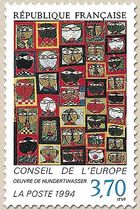 CONSEIL DE L'EUROPE ŒUVRE DE HUNDERTWASSER