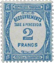RECOUVREMENTS TAXE A PERCEVOIR