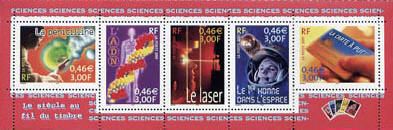 Le siècle au fil du timbre Sciences