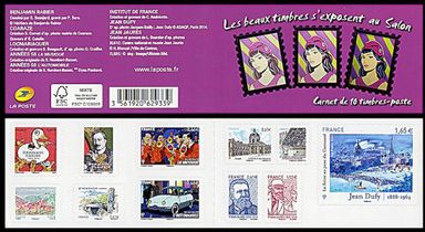 Les beaux timbres s’exposent au Salon