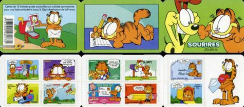 Carnet sourires : Garfield